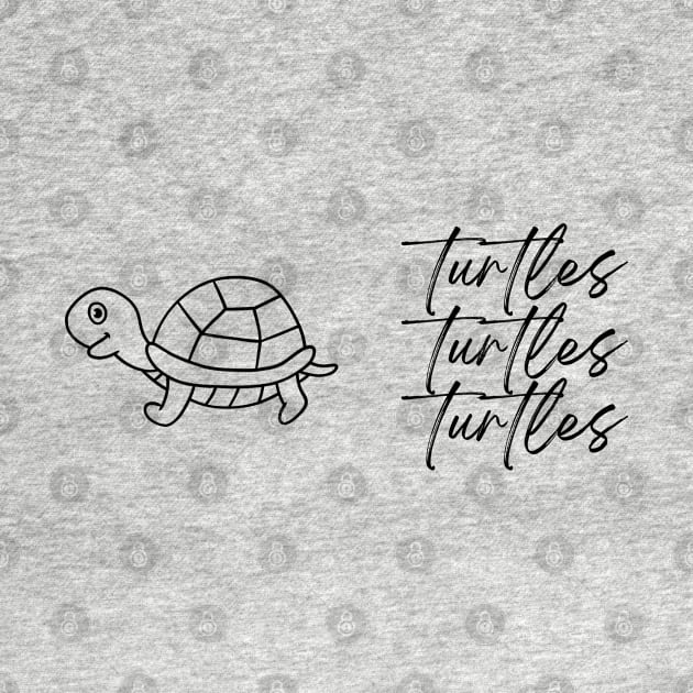 Turtles Turtles Turtles by simpledesigns